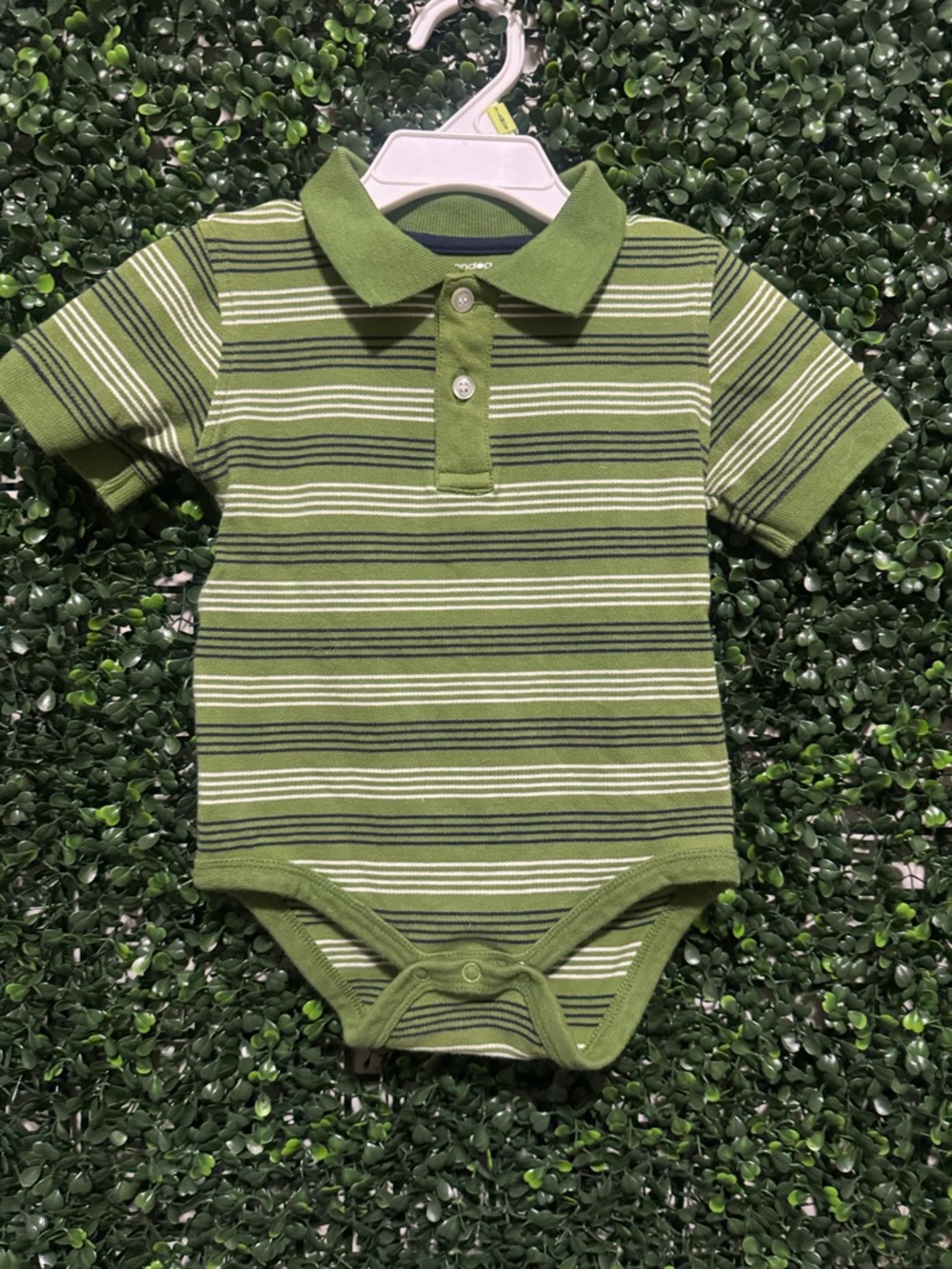 🔥5/$25🔥 GREENDOG BABY/TODDLER BOY 12MOS POLO STYLE ONE PIECE/BODYSUIT